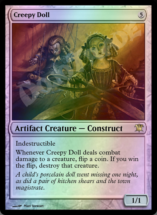 Creepy Doll FOIL