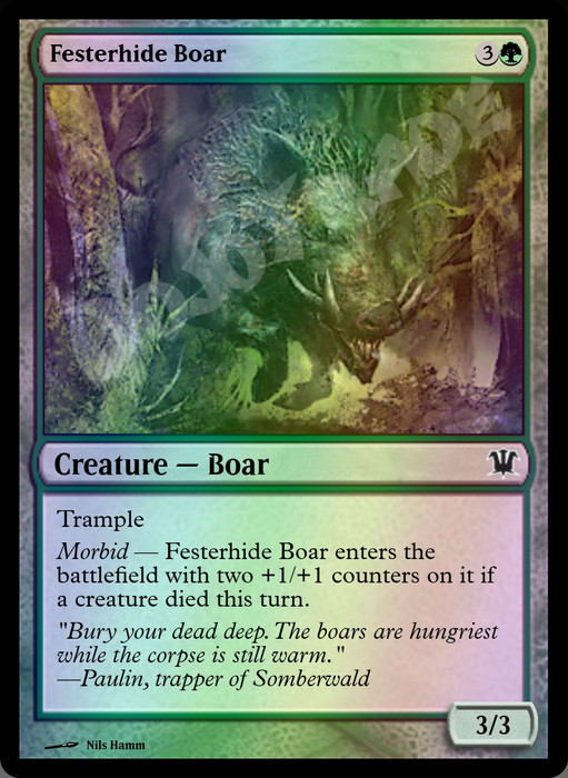 Festerhide Boar FOIL