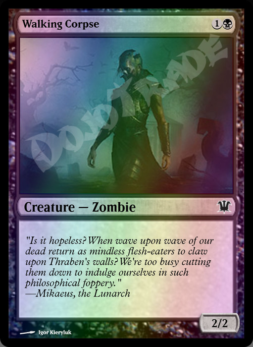 Walking Corpse FOIL