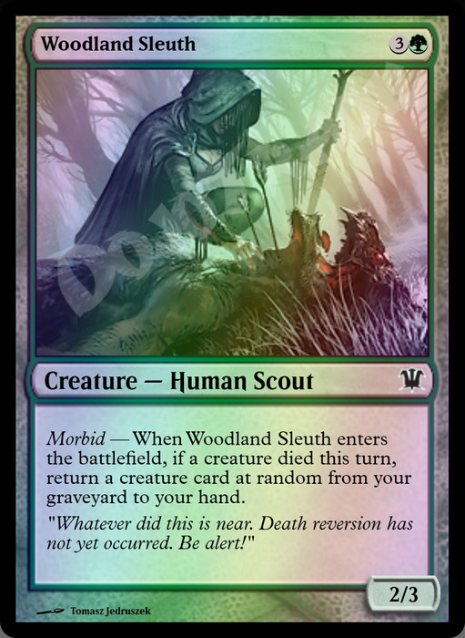 Woodland Sleuth FOIL