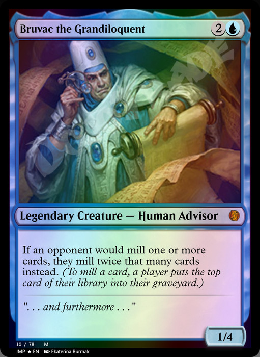 Bruvac the Grandiloquent FOIL