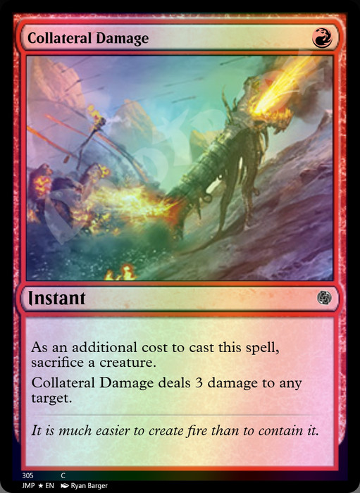 Collateral Damage FOIL