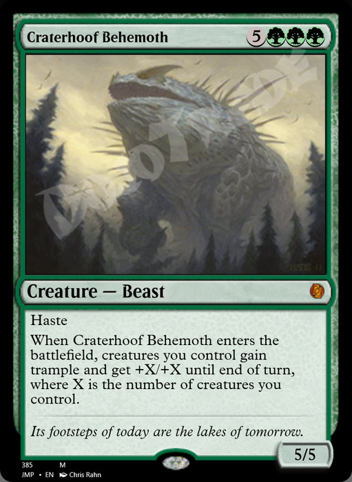 Craterhoof Behemoth