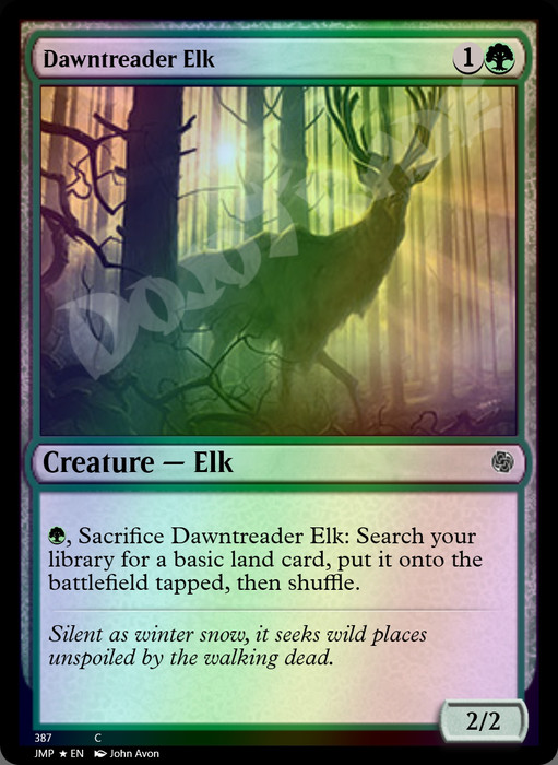 Dawntreader Elk FOIL