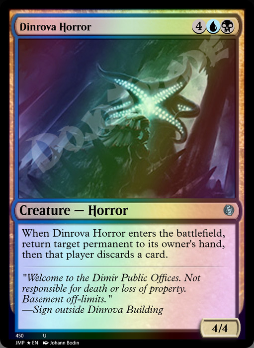 Dinrova Horror FOIL