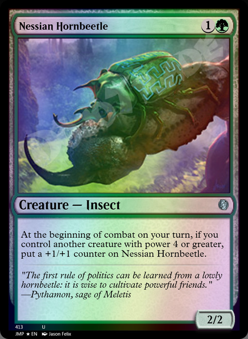 Nessian Hornbeetle FOIL