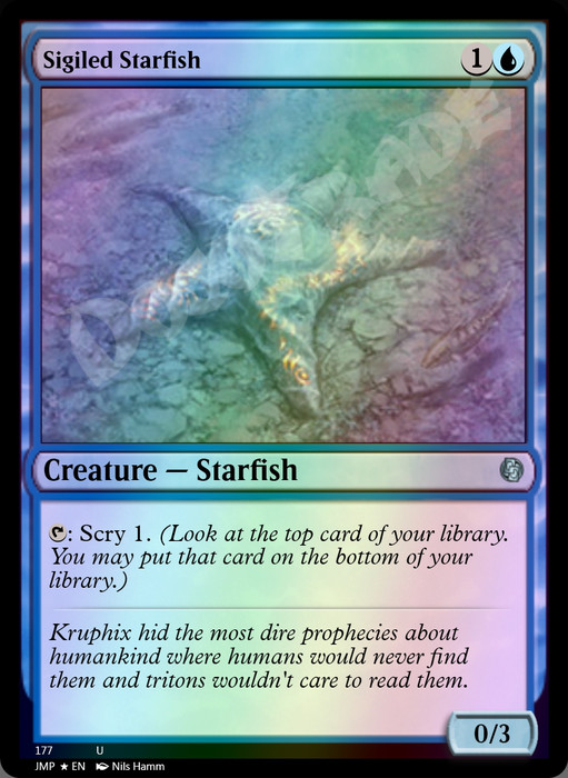 Sigiled Starfish FOIL