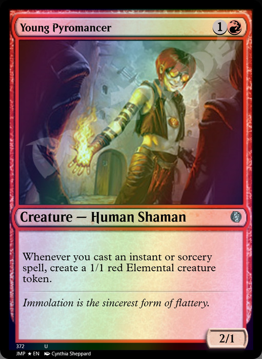 Young Pyromancer FOIL