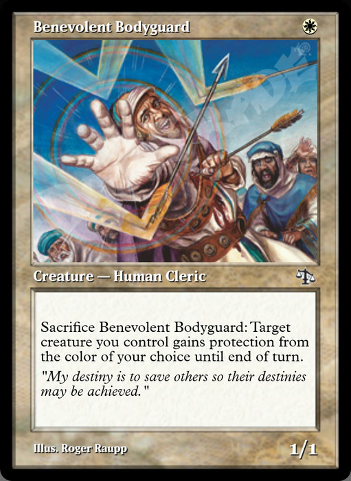 Benevolent Bodyguard