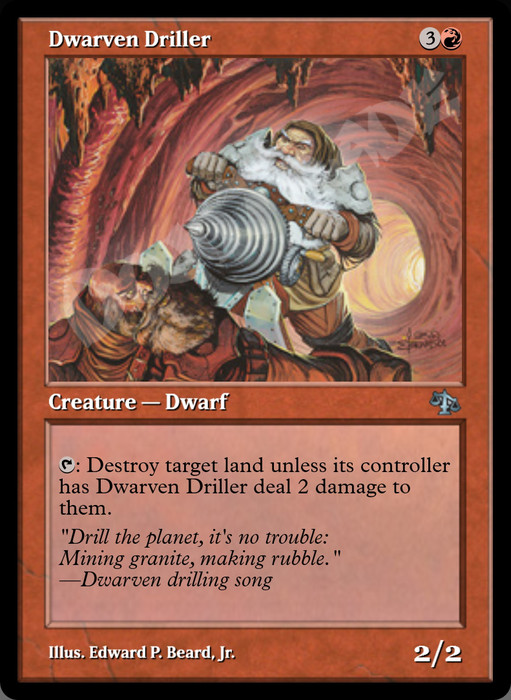 Dwarven Driller