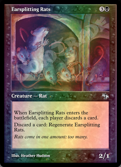 Earsplitting Rats FOIL