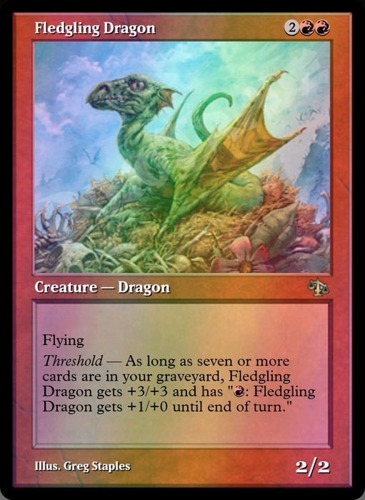 Fledgling Dragon FOIL