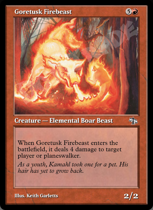 Goretusk Firebeast