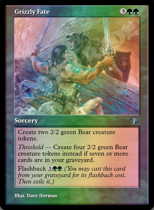 Grizzly Fate FOIL