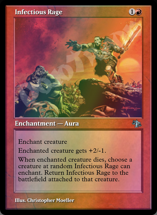 Infectious Rage FOIL