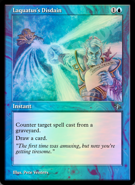 Laquatus's Disdain FOIL