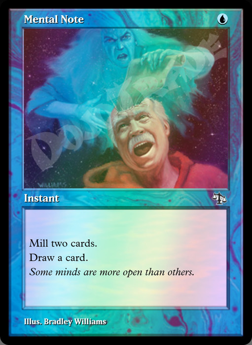 Mental Note FOIL