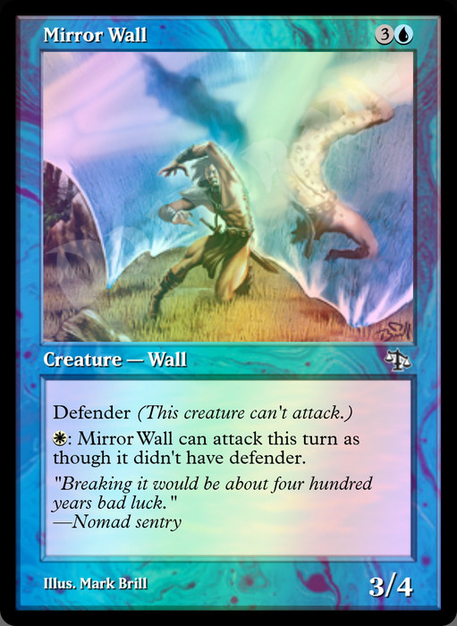 Mirror Wall FOIL