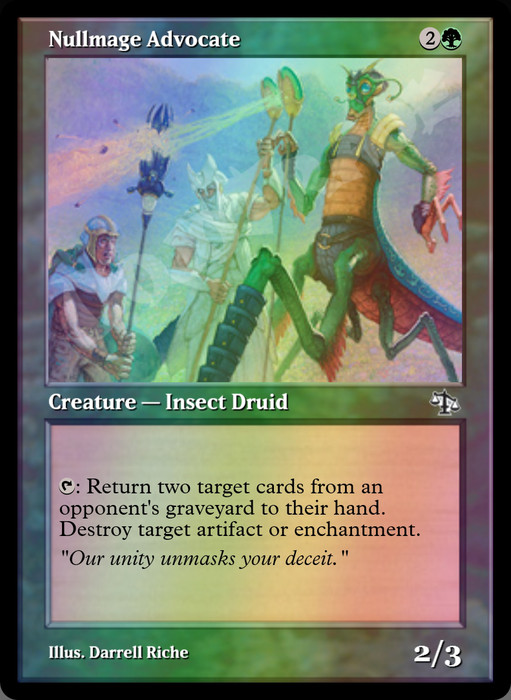 Nullmage Advocate FOIL