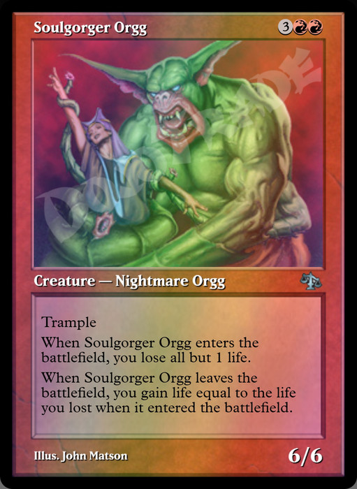 Soulgorger Orgg FOIL