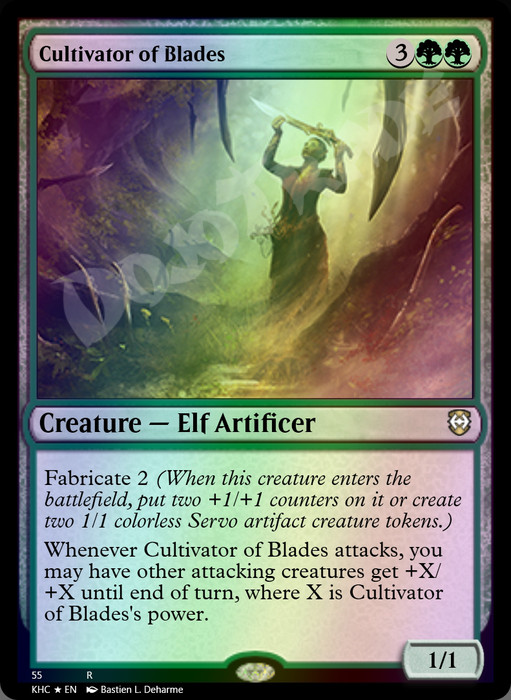 Cultivator of Blades FOIL