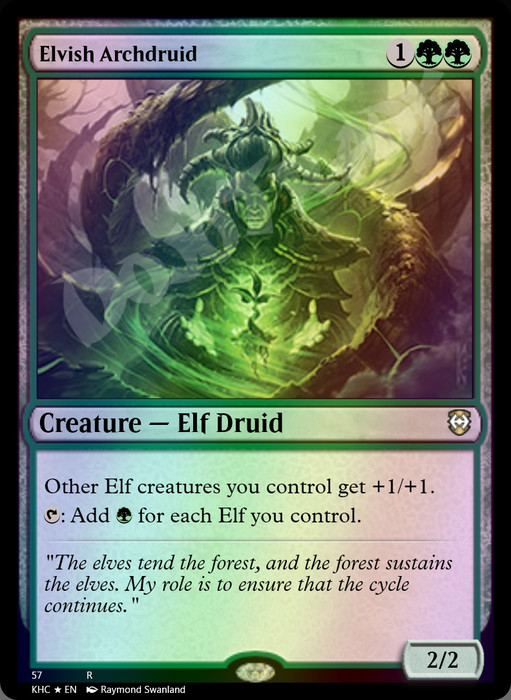 Elvish Archdruid FOIL