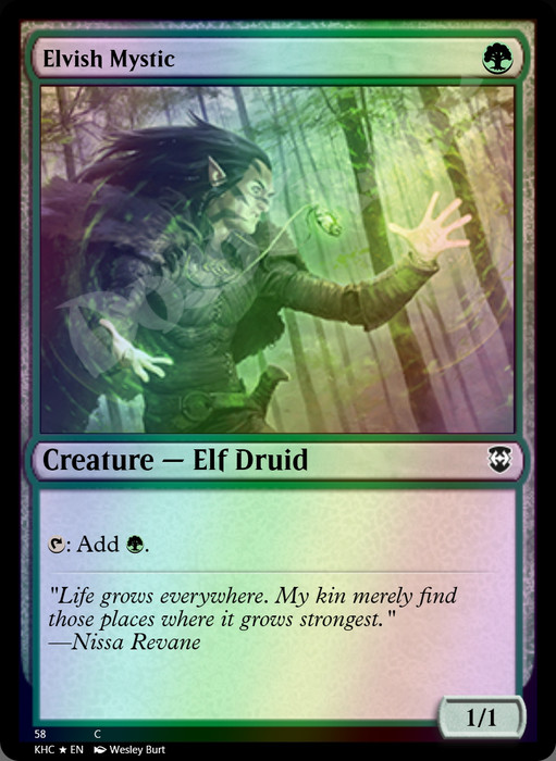 Elvish Mystic FOIL