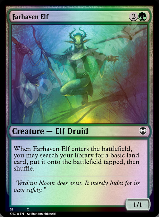 Farhaven Elf FOIL