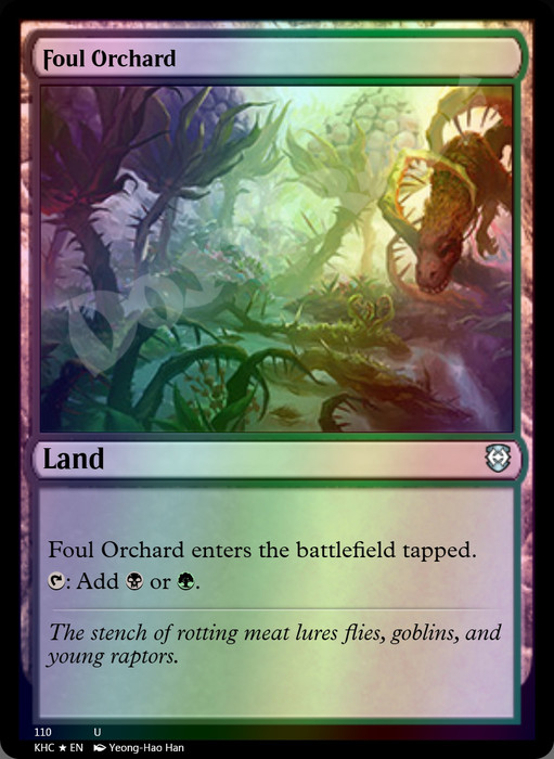 Foul Orchard FOIL