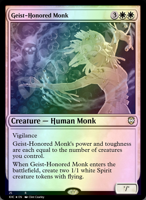 Geist-Honored Monk FOIL