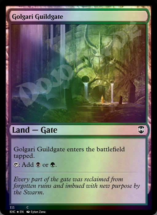 Golgari Guildgate FOIL