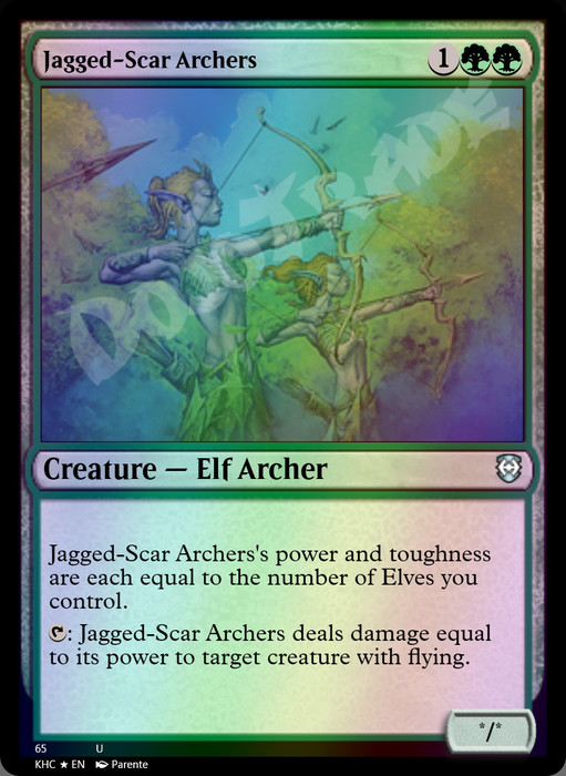 Jagged-Scar Archers FOIL