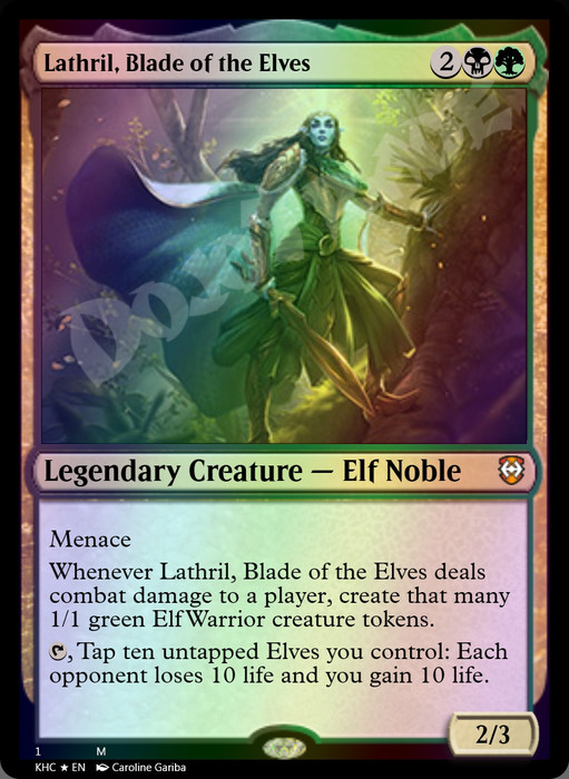 Lathril, Blade of the Elves FOIL
