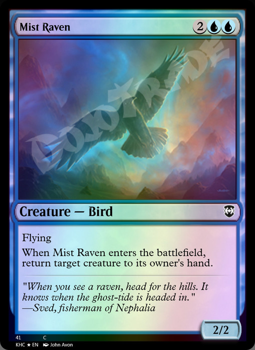 Mist Raven FOIL