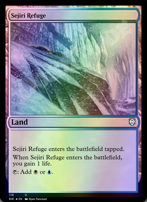 Sejiri Refuge FOIL