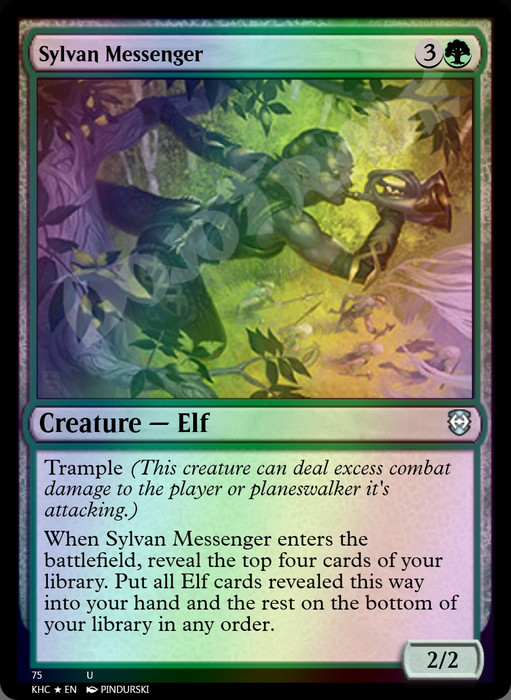 Sylvan Messenger FOIL