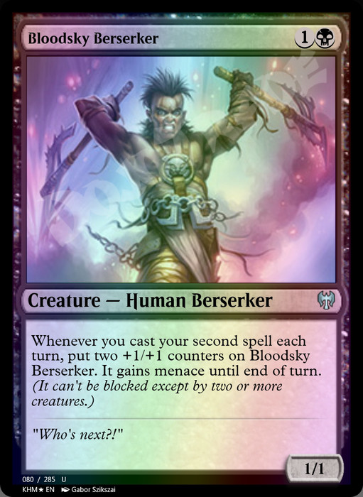 Bloodsky Berserker FOIL