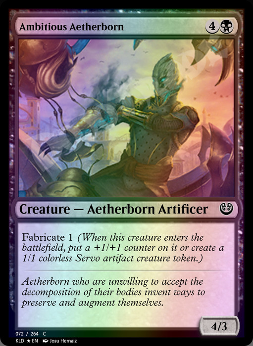 Ambitious Aetherborn FOIL