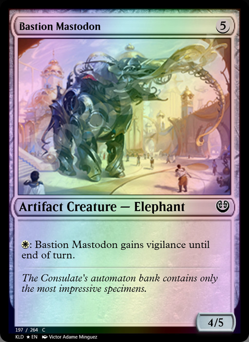 Bastion Mastodon FOIL