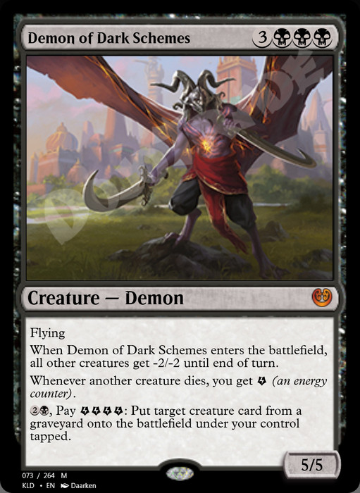 Demon of Dark Schemes