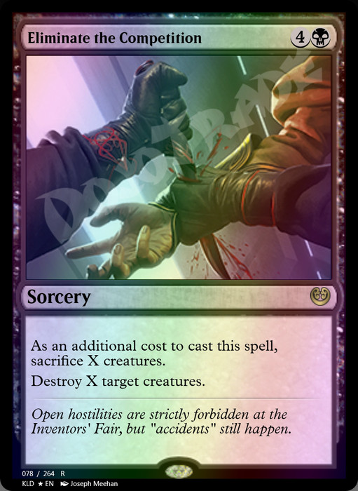 Eliminate the Competition FOIL