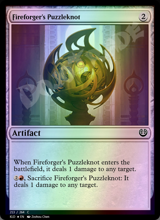 Fireforger's Puzzleknot FOIL