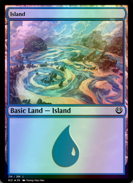 Island (#254) FOIL