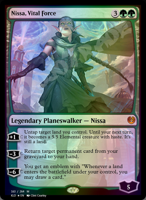 Nissa, Vital Force FOIL