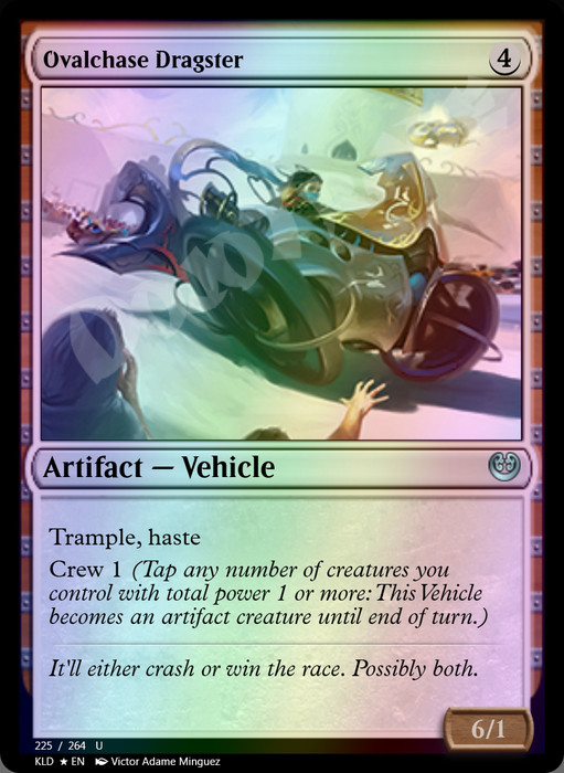 Ovalchase Dragster FOIL