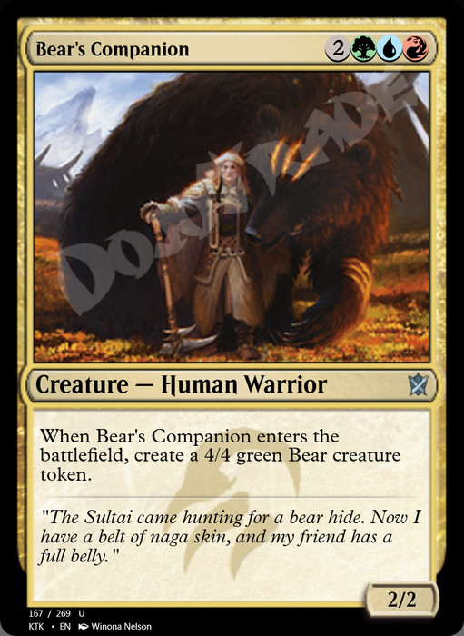 Bear's Companion