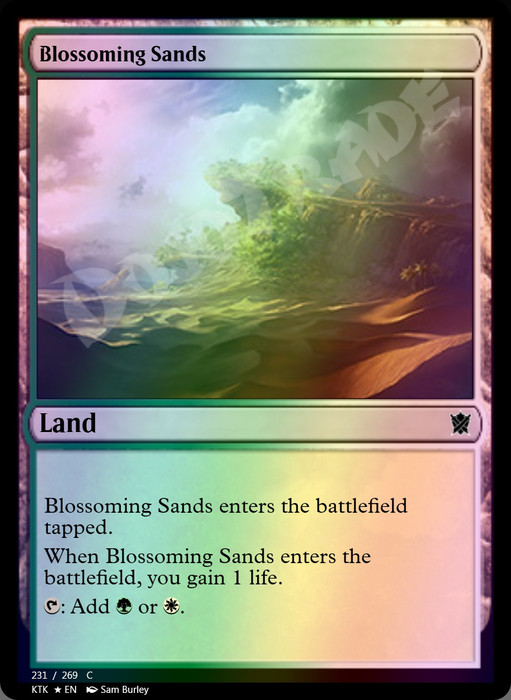 Blossoming Sands FOIL