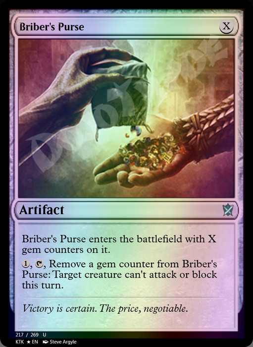 Briber's Purse FOIL