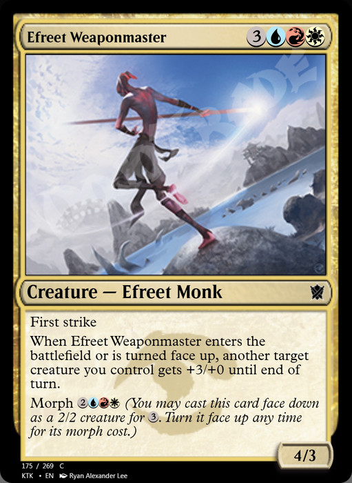 Efreet Weaponmaster
