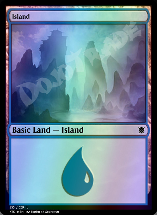 Island (#255) FOIL